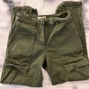 HM Green Utility pants